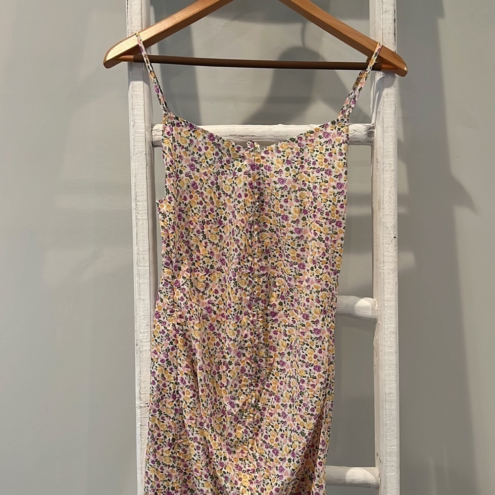 Cupshe floral adjustable strap maxi sundress nwt small - Picture 4 of 11